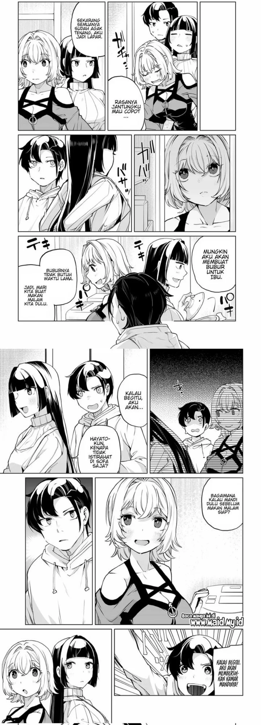 Otoko Girai na Bijin Shimai wo Namae mo Tsugezu ni Tasuketara Ittai Dounaru? Chapter 29 Gambar 5