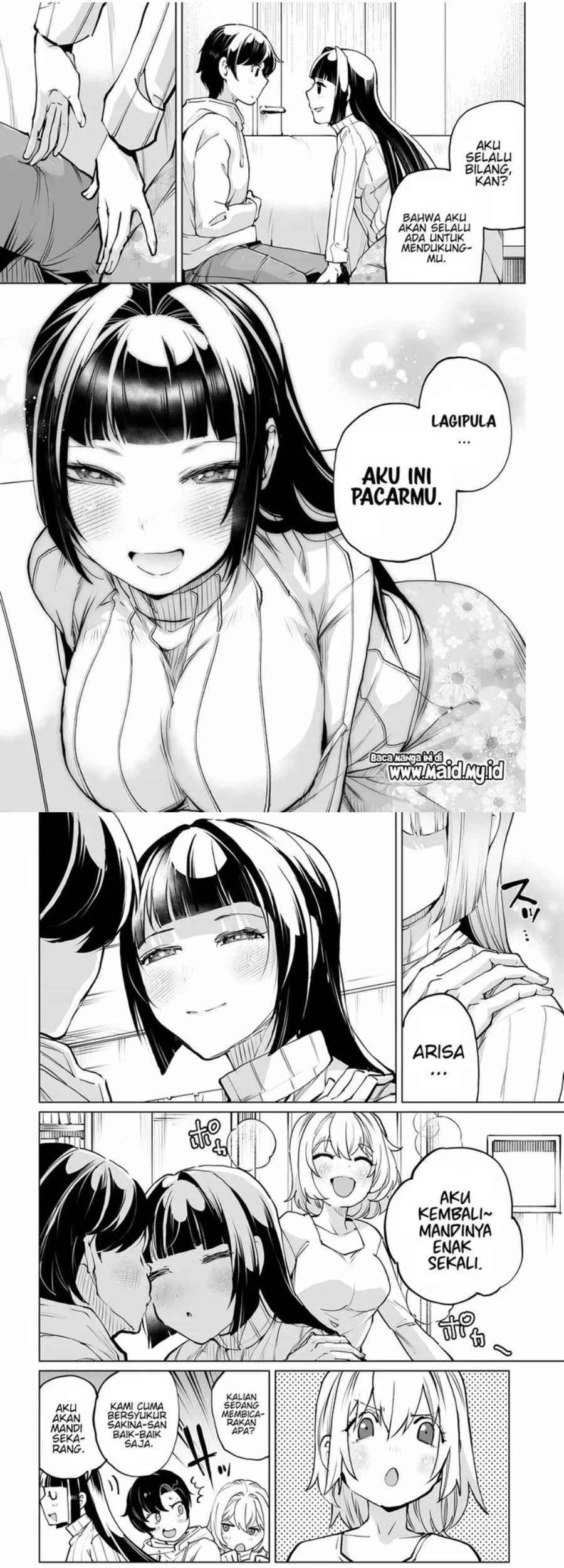 Otoko Girai na Bijin Shimai wo Namae mo Tsugezu ni Tasuketara Ittai Dounaru? Chapter 29 Gambar 13