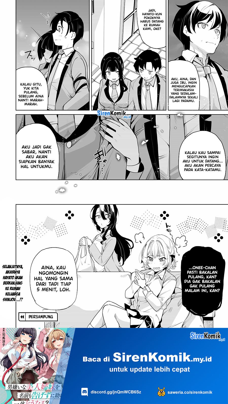 Otoko Girai na Bijin Shimai wo Namae mo Tsugezu ni Tasuketara Ittai Dounaru? Chapter 9 Gambar 15