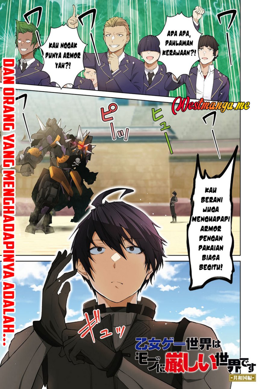 Baca Manga Otome Game Sekai wa Mob ni Kibishii Sekai Desu Chapter 69 Gambar 2