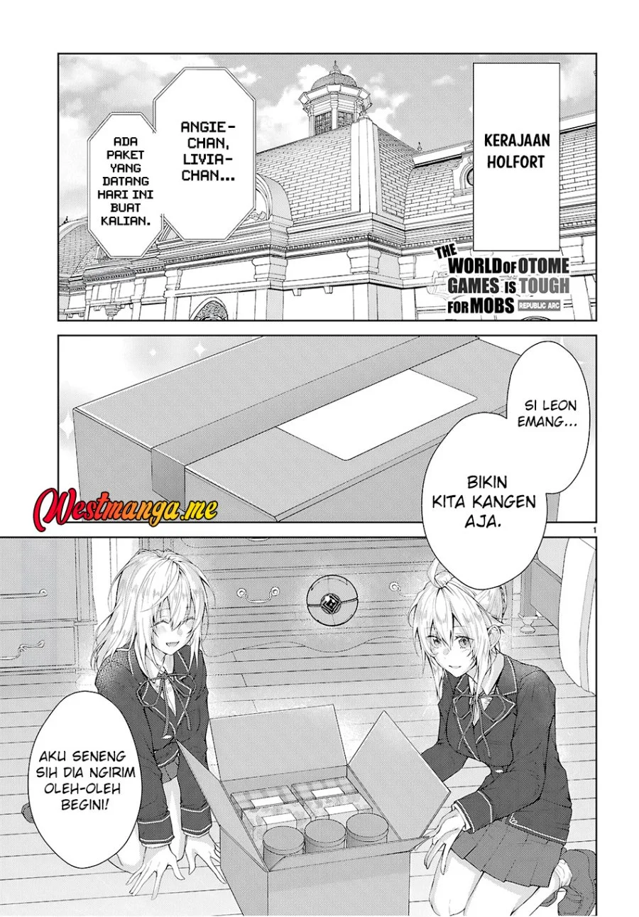 otome game sekai wa mob ni kibishii sekai desu chapter 74 - Page 2