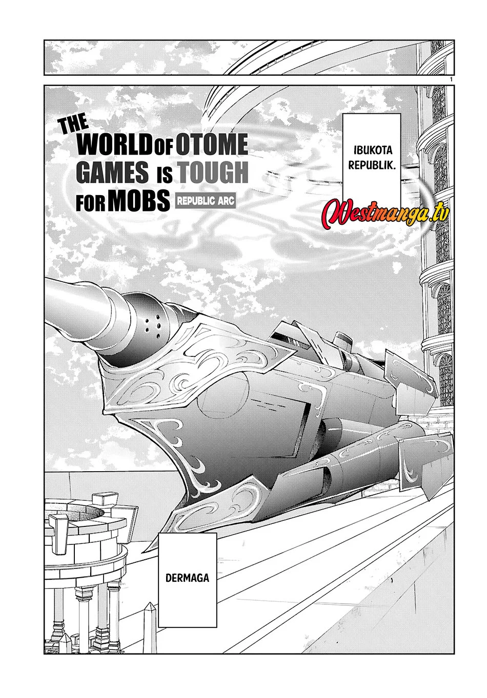 Manga Otome Game Sekai wa Mob ni Kibishii Sekai Desu Chapter 76 gambar 2