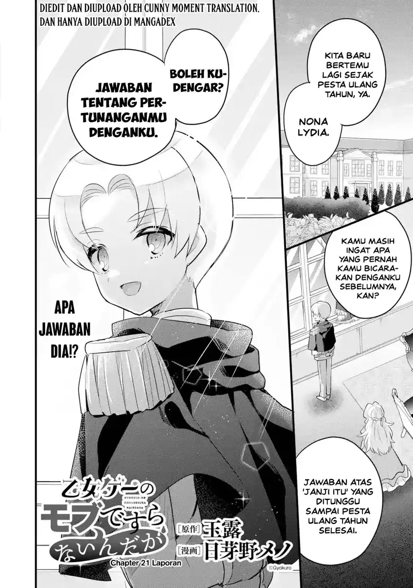 Manga Otomege no Mobu de Sura Nain da ga Chapter 21 gambar 2