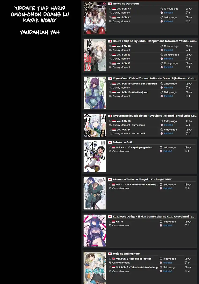 Otomege no Mobu de Sura Nain da ga Chapter 21 Gambar 43