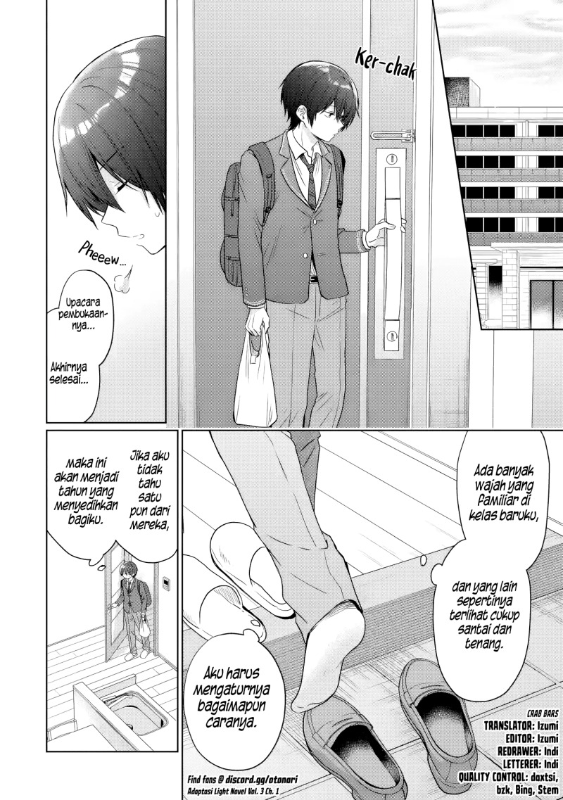 Baca Komik Otonari no Tenshi-sama ni Itsunomanika Dame Ningen ni Sareteita Ken Chapter 23.2 Gambar 1