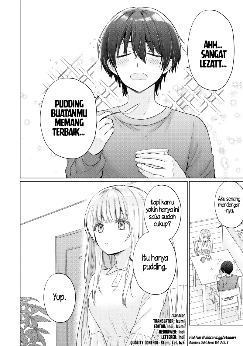 Baca Komik Otonari no Tenshi-sama ni Itsunomanika Dame Ningen ni Sareteita Ken Chapter 24.3 Gambar 1