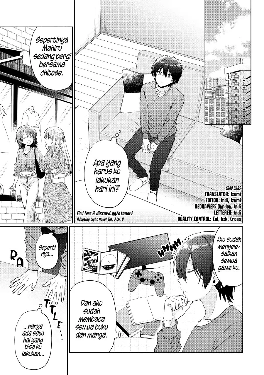 Komik Otonari no Tenshi-sama ni Itsunomanika Dame Ningen ni Sareteita Ken Chapter 27.3 gambar 1