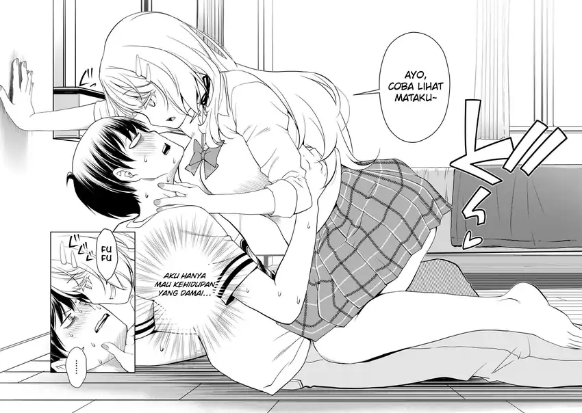 Otonari-san no gyaru ga boku o hore sasetakute zenryoku sugiru Chapter 1 Gambar 13