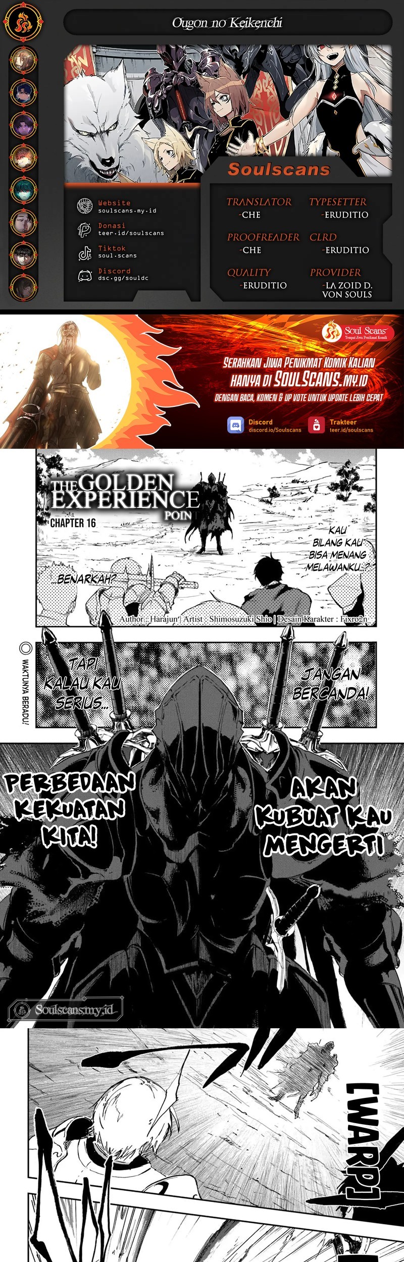 Baca Komik Ougon no Keikenchi Chapter 16 Gambar 1