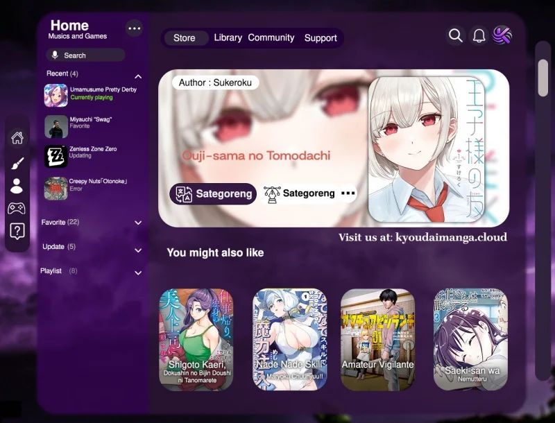 Komik Ouji-sama no Tomodachi Chapter 1 gambar nomor 1