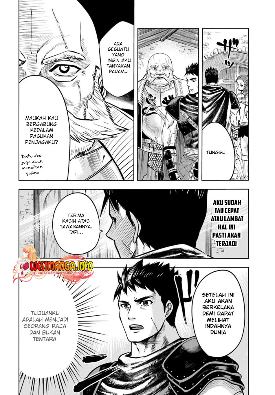 Oukoku E Tsuzuku Michi Chapter 6.2 Gambar 22