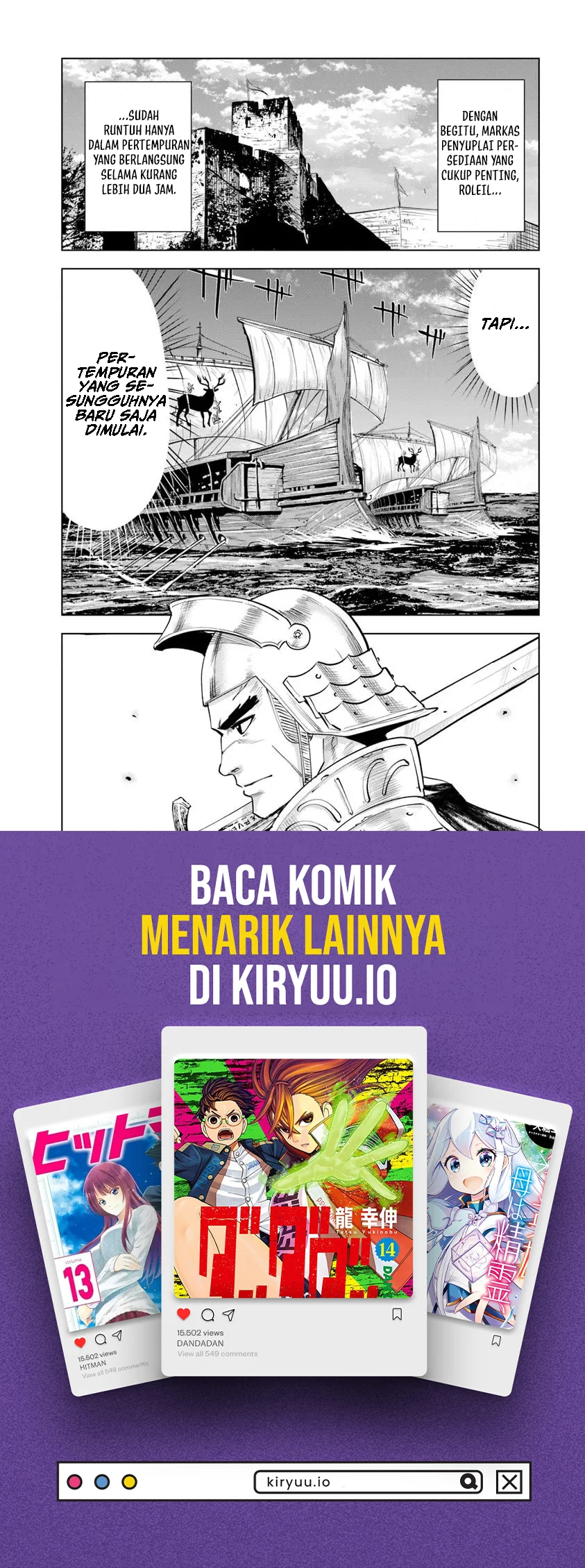 Oukoku E Tsuzuku Michi Chapter 95 Gambar 36