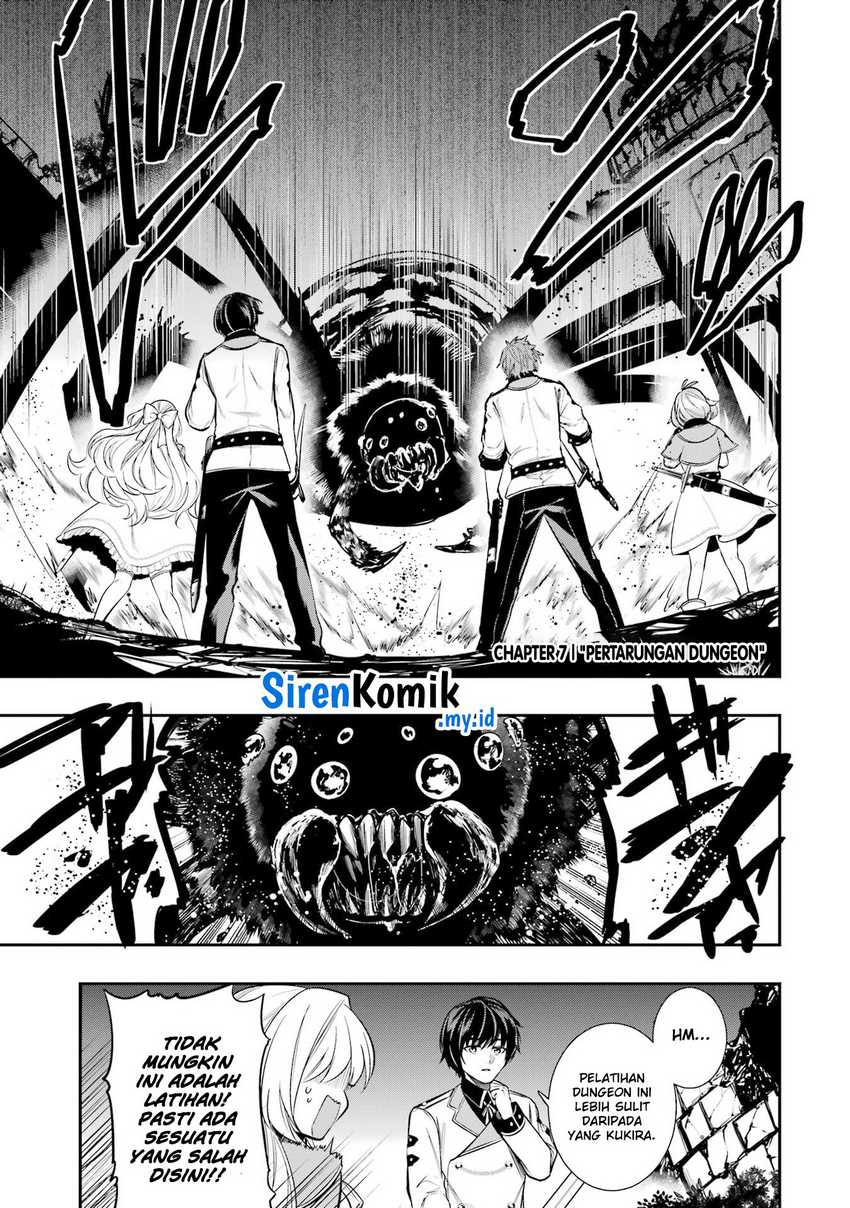 Baca Manga Oukoku no Saishuu Heiki, Rettousei to shite Kishi Gakuin e Chapter 7 Gambar 2