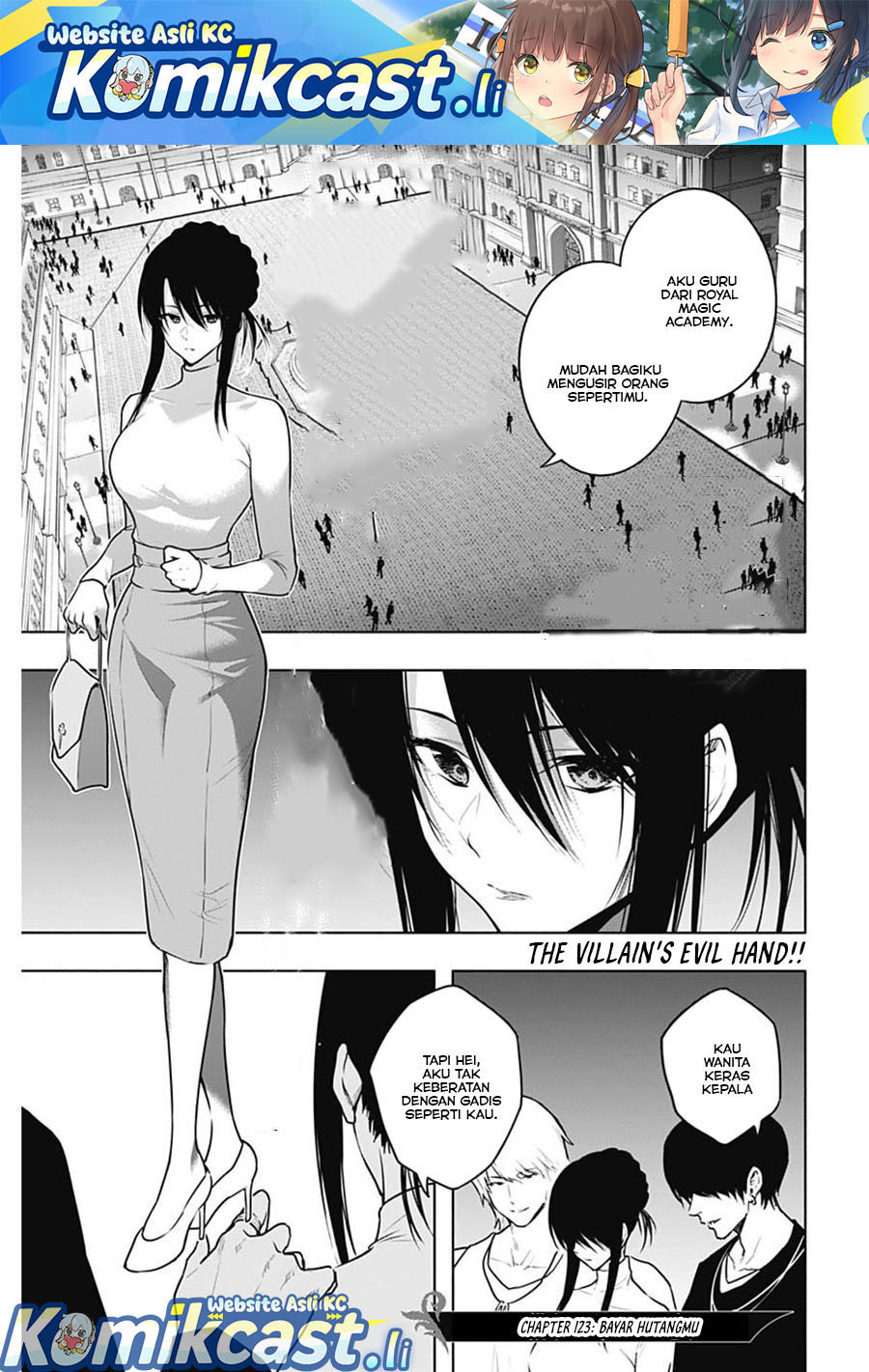 Baca Komik Ouritsu Mahou Gakuen no Saikasei: Slum Agari no Saikyou Mahoushi, Kizoku darake no Gakuen de Musou suru Chapter 123 Gambar 1