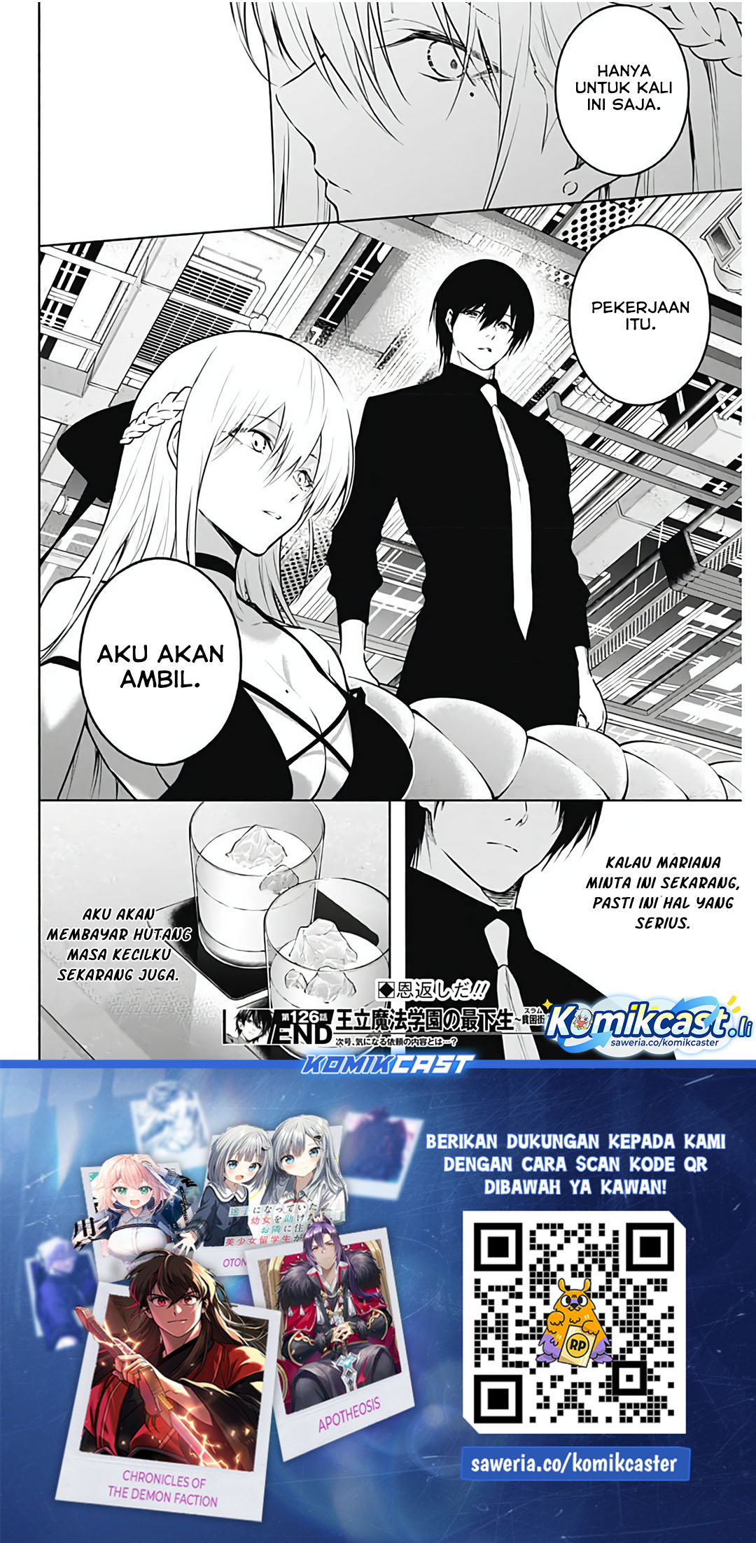 Ouritsu Mahou Gakuen no Saikasei: Slum Agari no Saikyou Mahoushi, Kizoku darake no Gakuen de Musou suru Chapter 126 Gambar 18