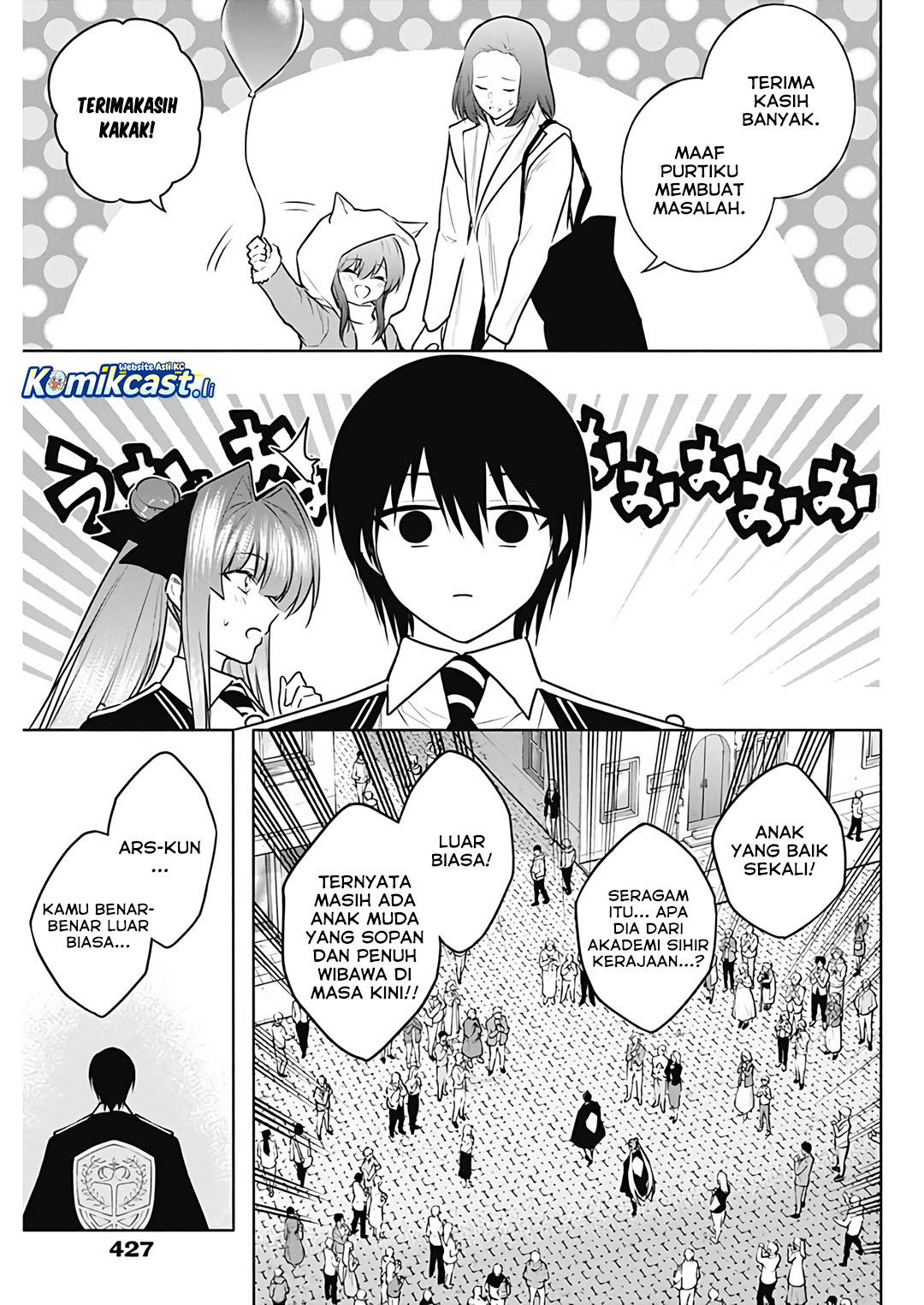 Ouritsu Mahou Gakuen no Saikasei: Slum Agari no Saikyou Mahoushi, Kizoku darake no Gakuen de Musou suru Chapter 132 Gambar 17