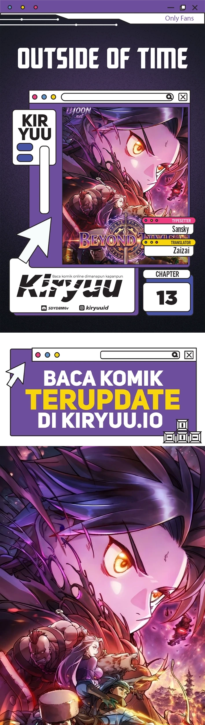 Komik Outside of Time Chapter 13 gambar nomor 1