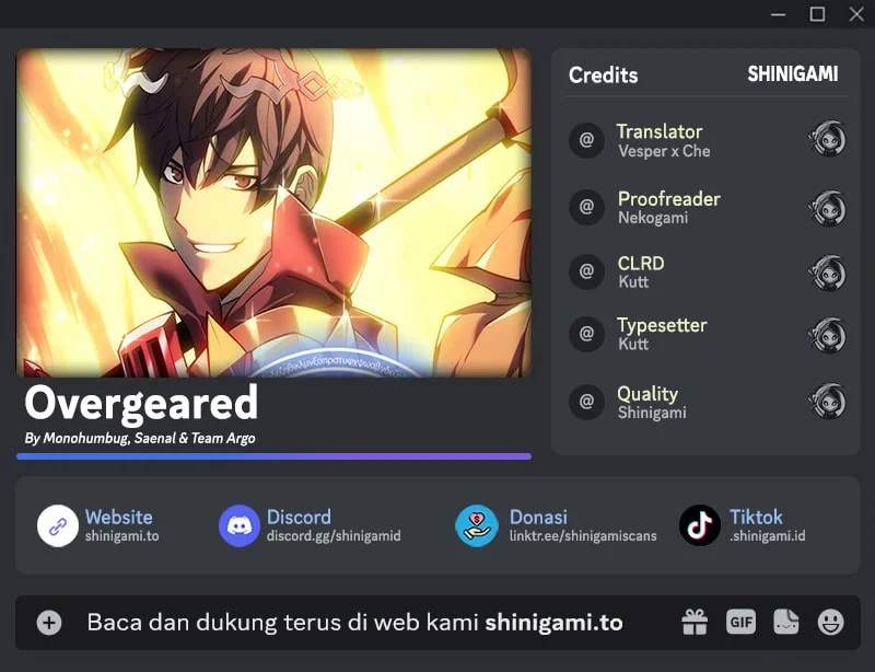 Komik Overgeared Chapter 335 gambar 1