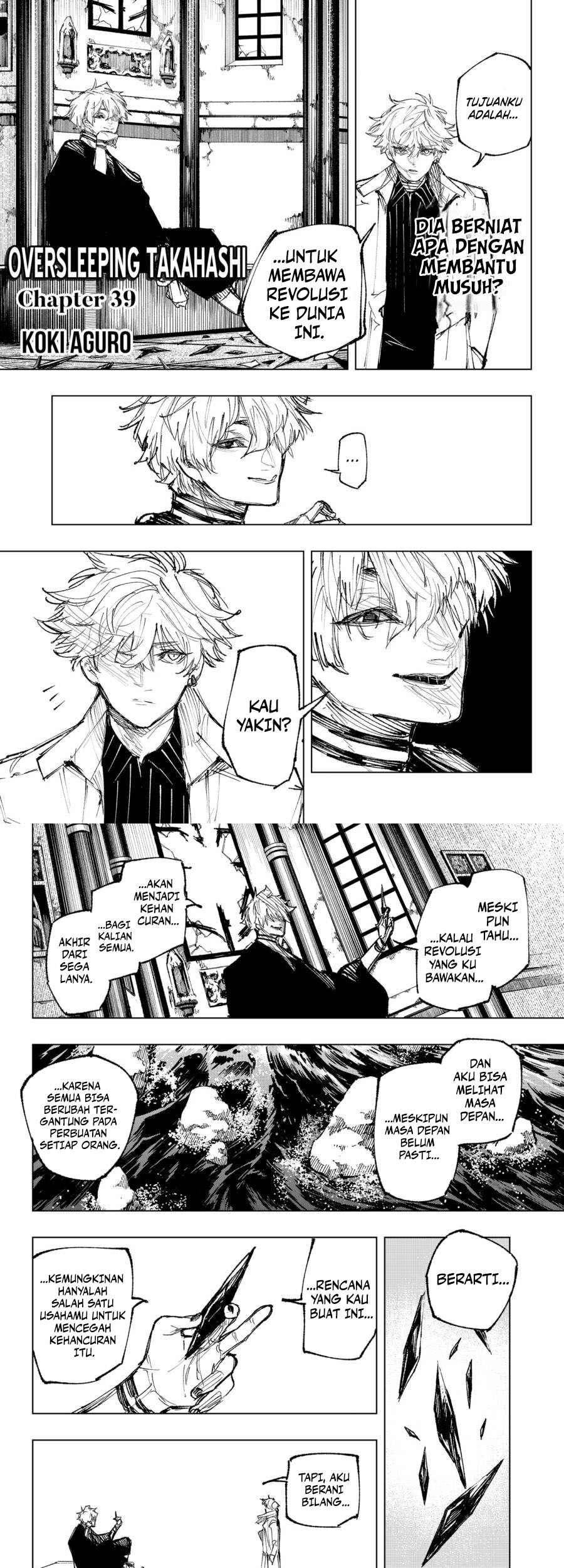 Baca Manga Oversleeping Takahashi Chapter 39 Gambar 2