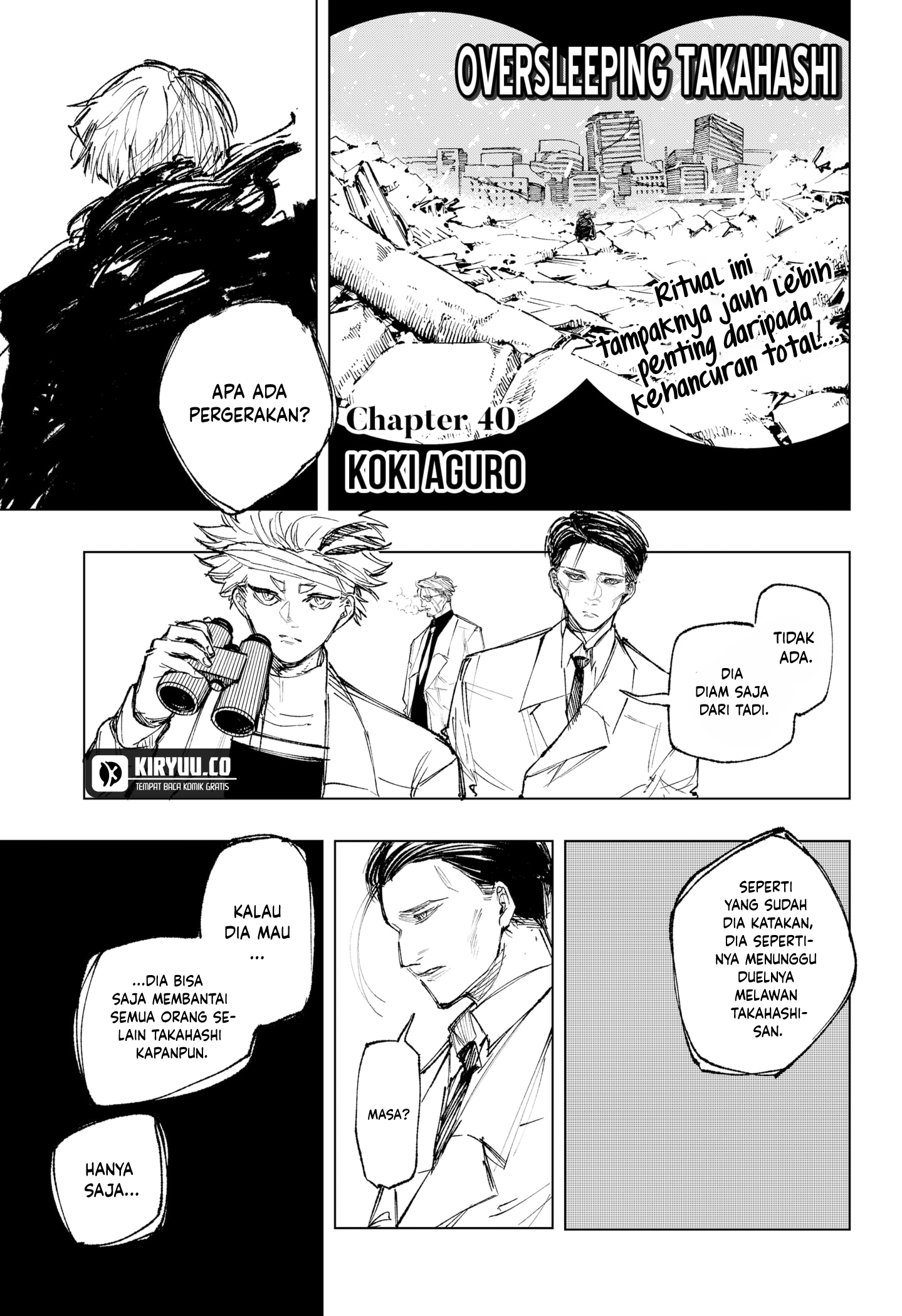 Oversleeping Takahashi Chapter 40 Gambar 4