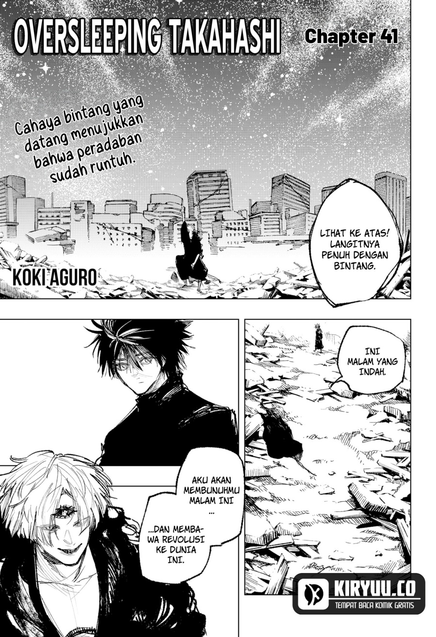 Baca Manga Oversleeping Takahashi Chapter 41 Gambar 2