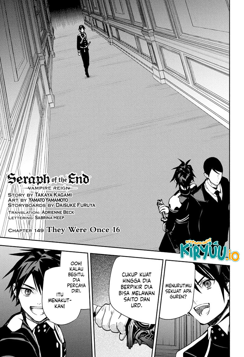 Baca Komik Owari no Seraph Chapter 149 Gambar 1