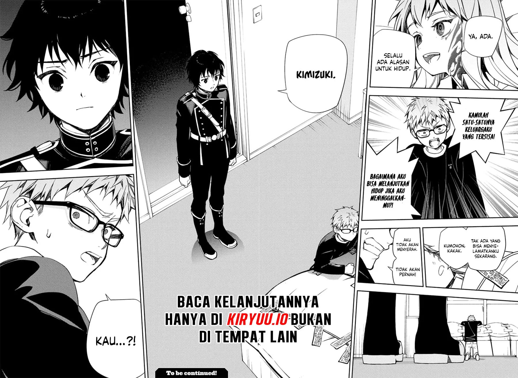 Owari no Seraph Chapter 154 Gambar 35