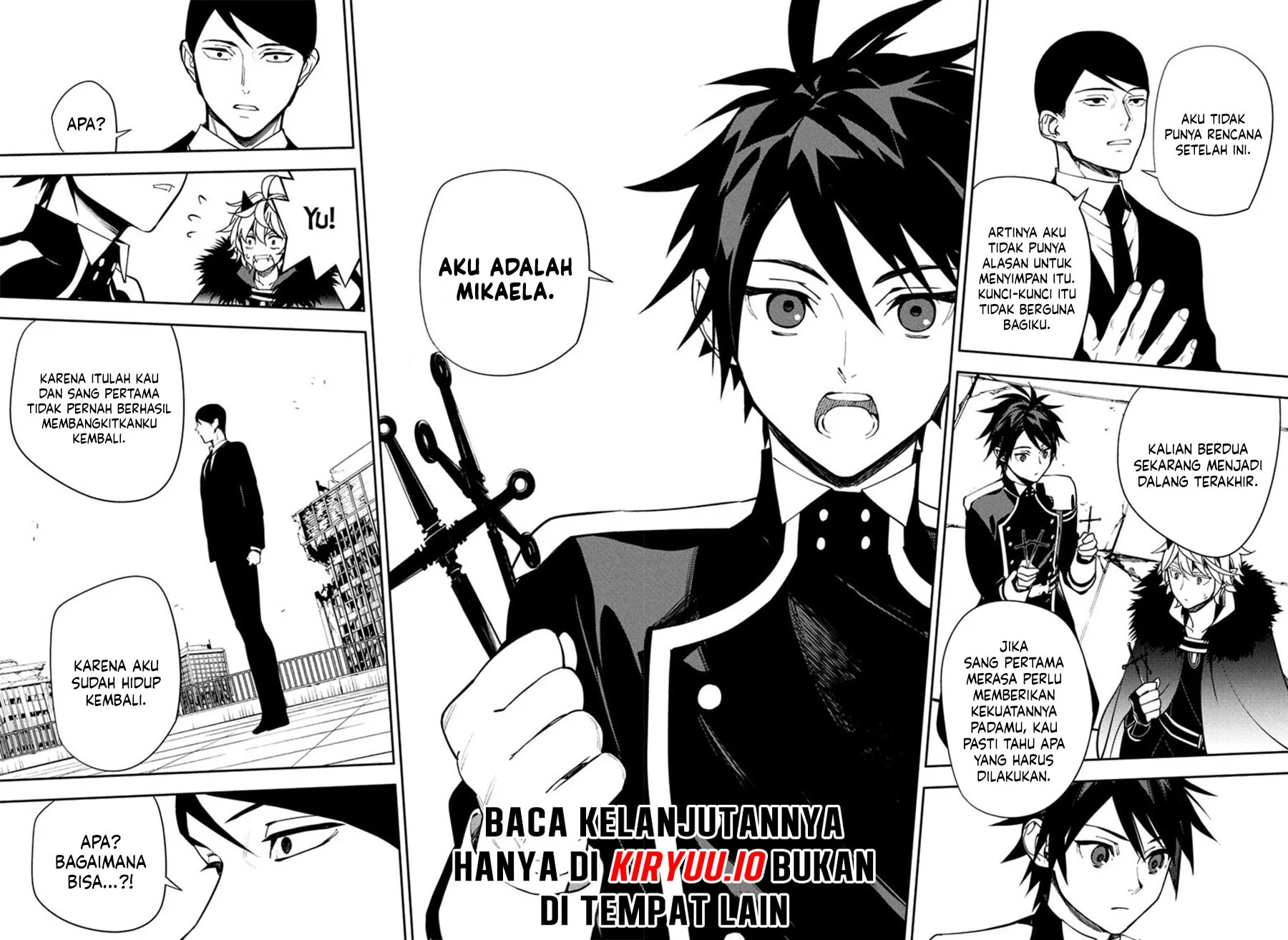 Owari no Seraph Chapter 156 Gambar 36