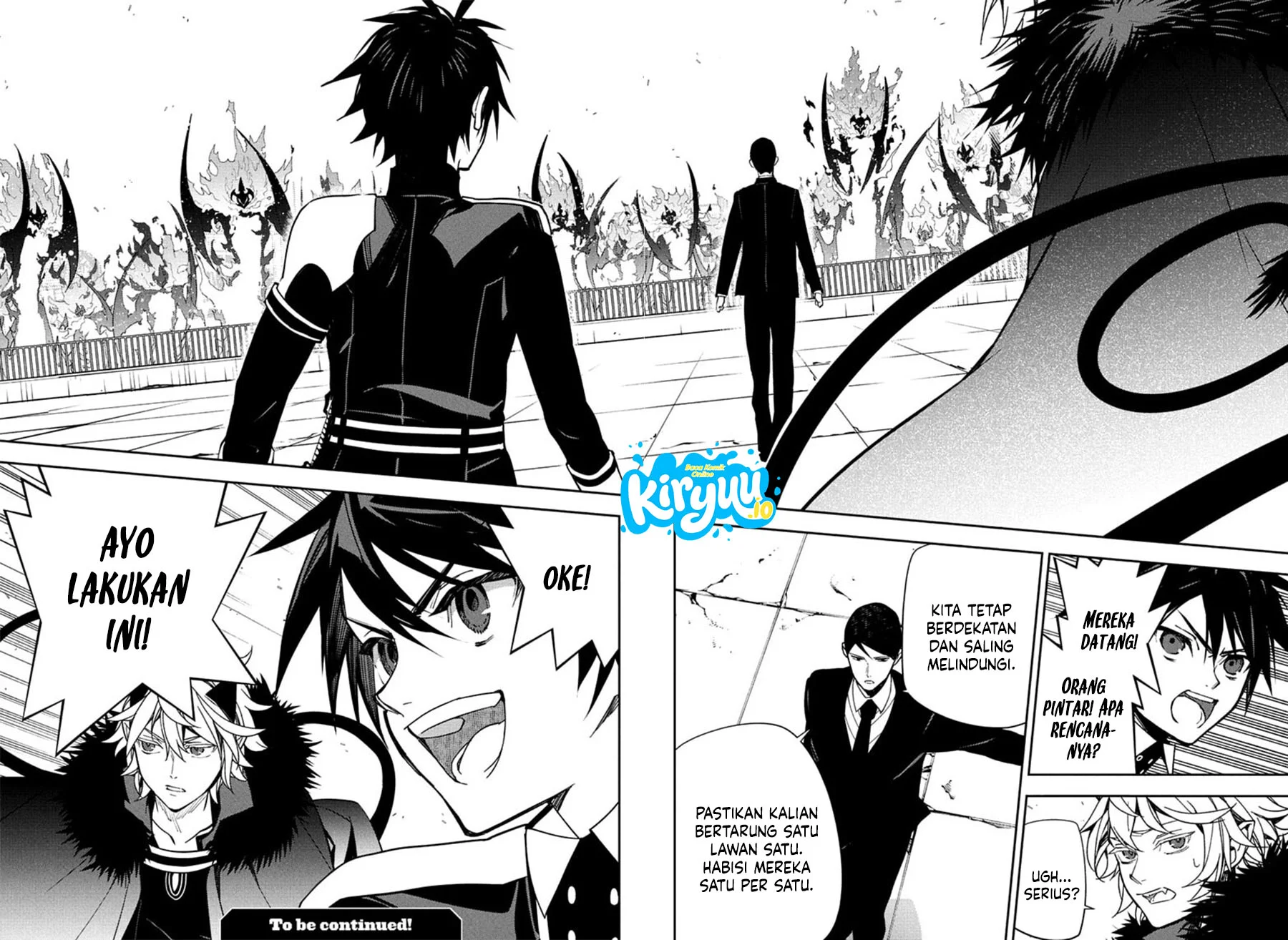 Owari no Seraph Chapter 156 Gambar 45