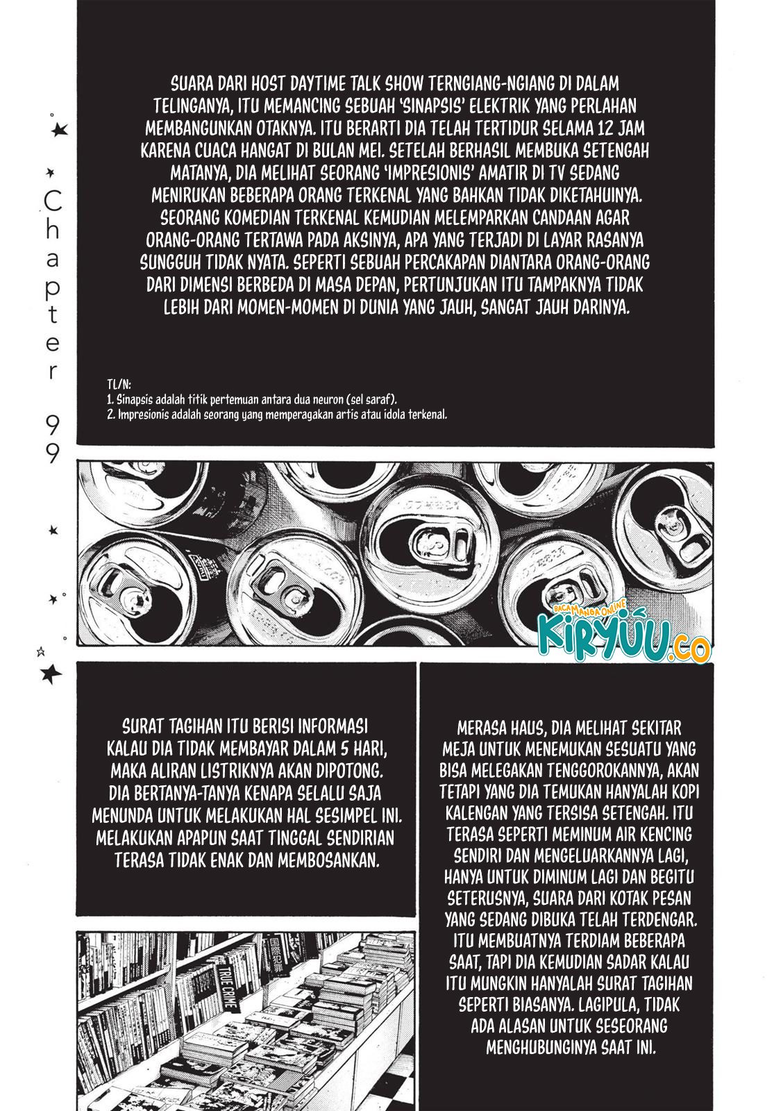 Baca Komik Oyasumi Punpun Chapter 99 Gambar 1