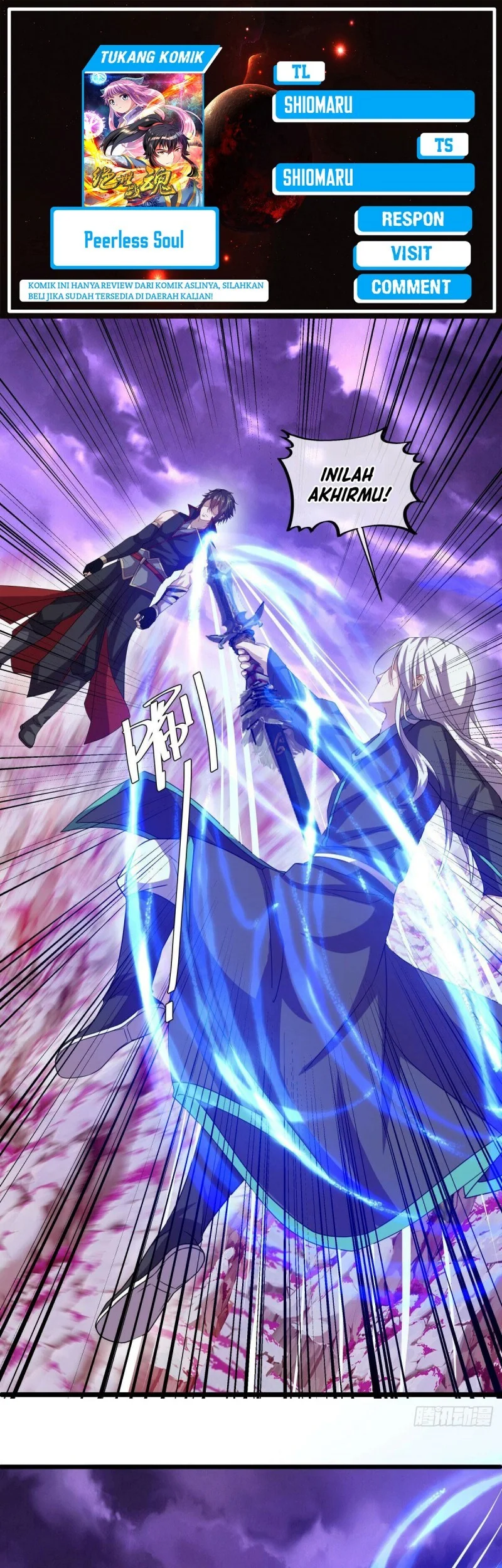 Komik Peerless Soul Chapter 653 gambar 1