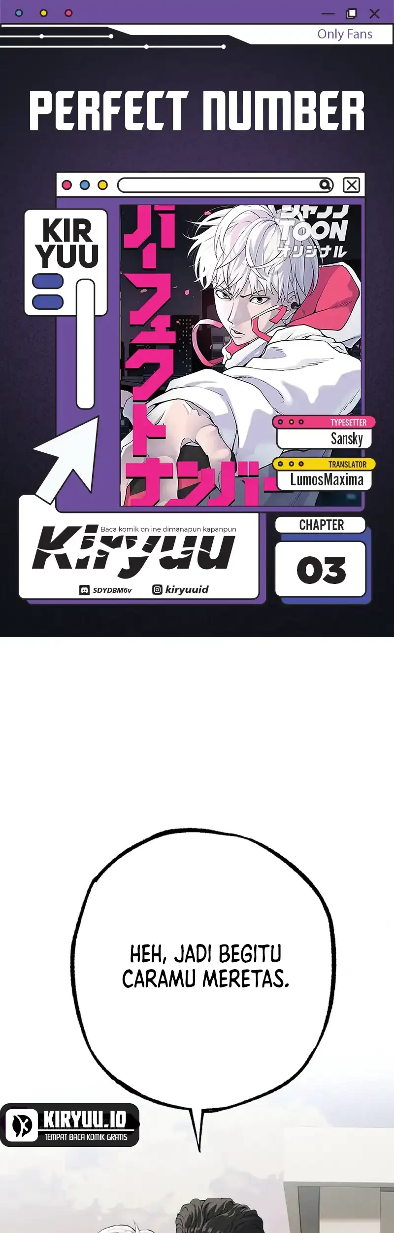 Komik Perfect Number Chapter 3 gambar nomor 1