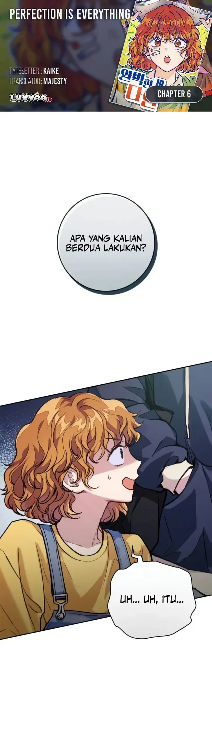 Komik Perfection Is Everything Chapter 6 gambar 1