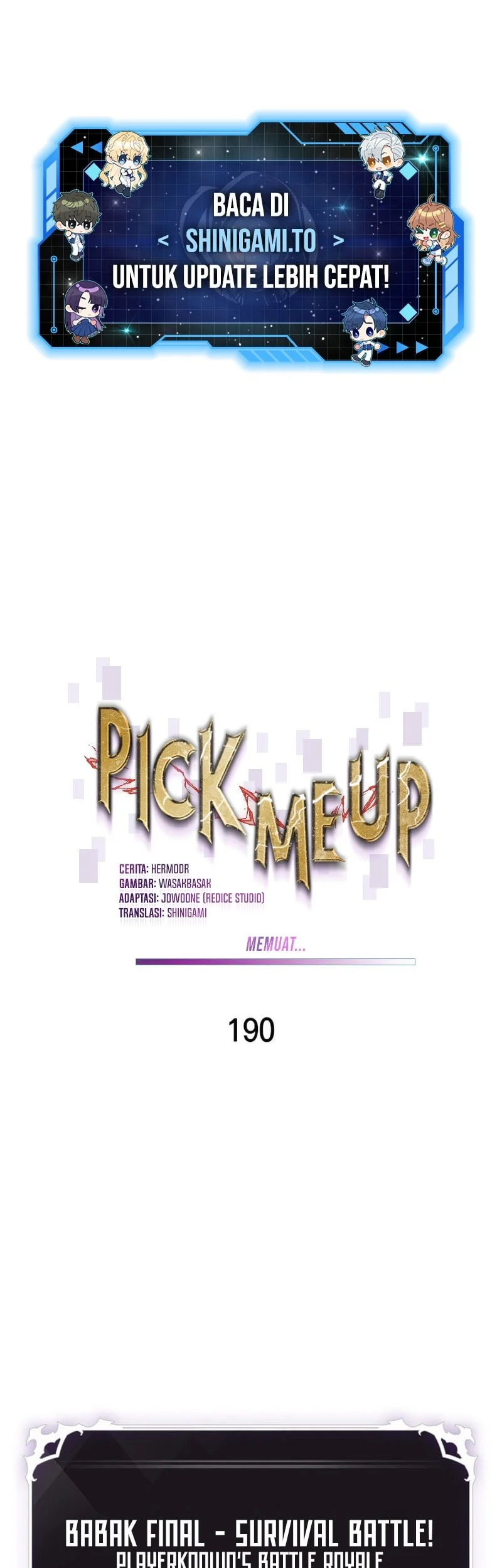 Manhwa Pick Me Up Chapter 190 gambar 2
