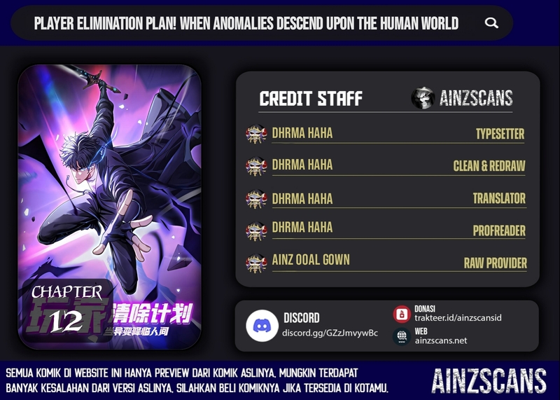 Baca Komik Player Elimination Plan! When the Mutation Descends Upon the World Chapter 12 Gambar 1