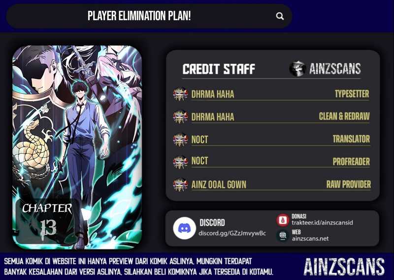 Baca Komik Player Elimination Plan! When the Mutation Descends Upon the World Chapter 13 Gambar 1