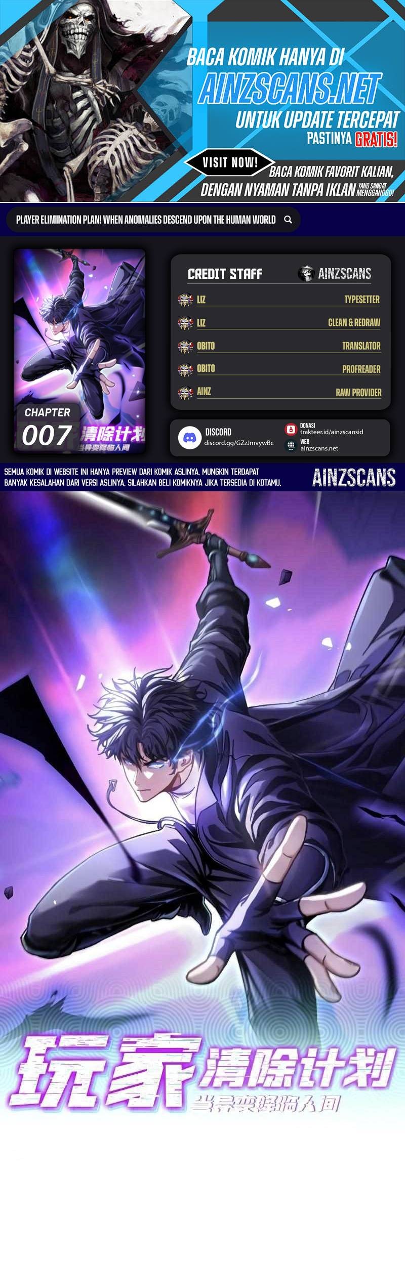 Baca Komik Player Elimination Plan! When the Mutation Descends Upon the World Chapter 7 Gambar 1