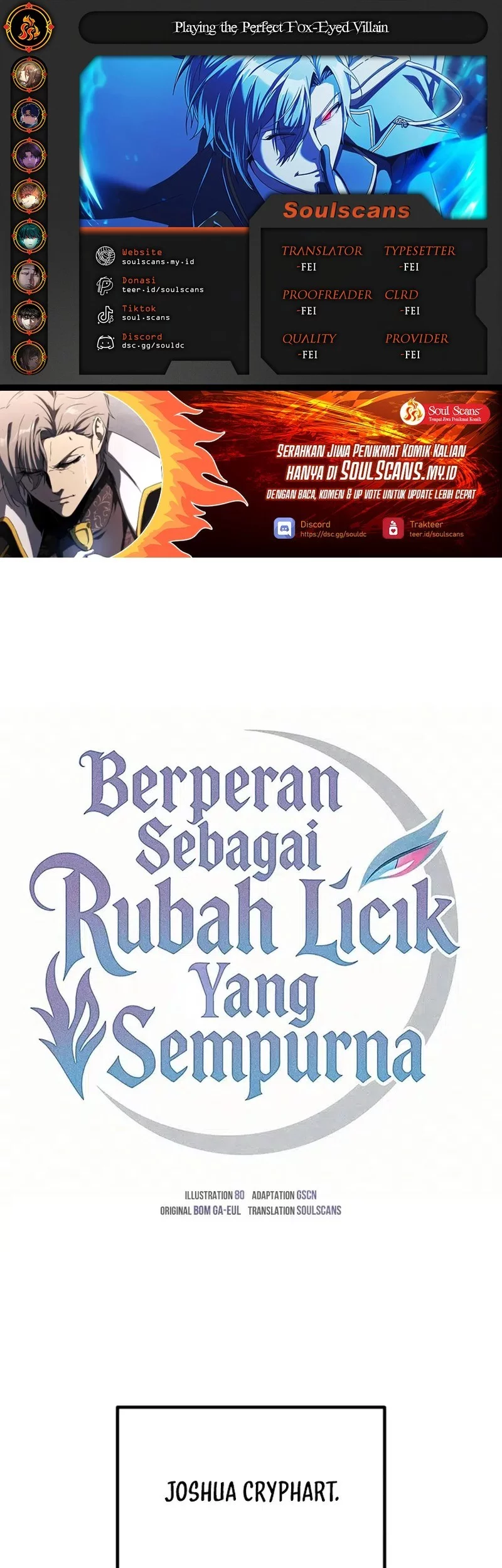 Baca Komik Playing The Perfect Fox-Eyed Villain Chapter 35 Gambar 1