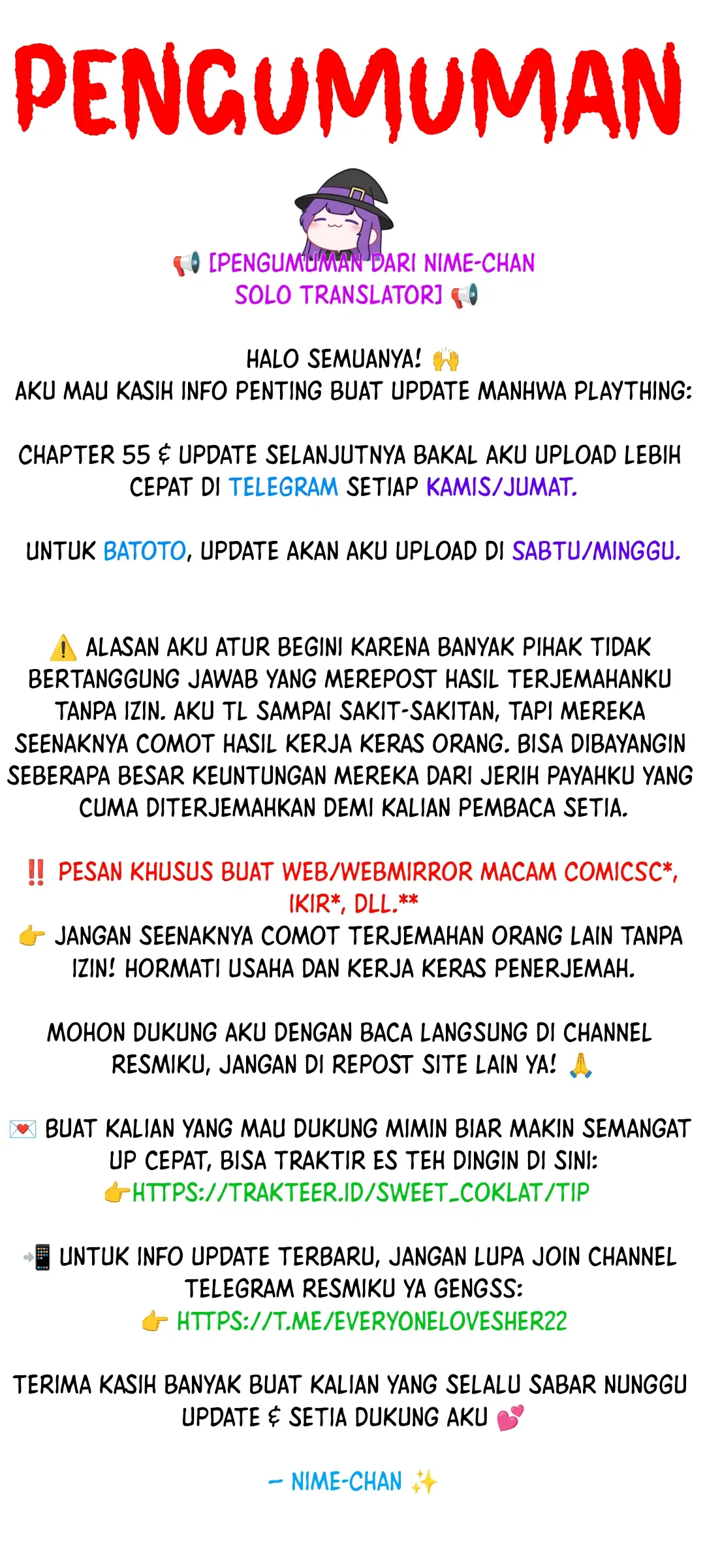 Komik Plaything Chapter 55 gambar 1