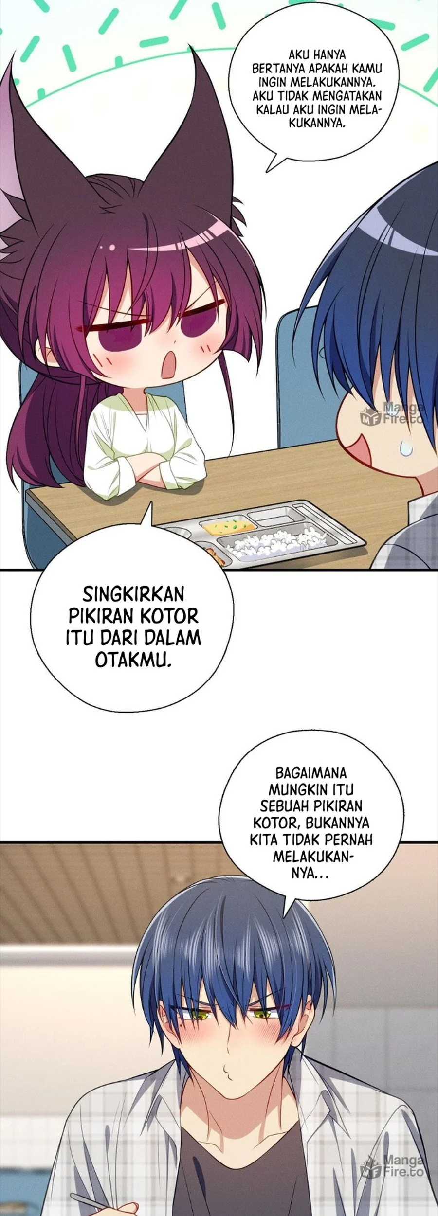 Please Behave, My Wife Chapter 50 Gambar 37