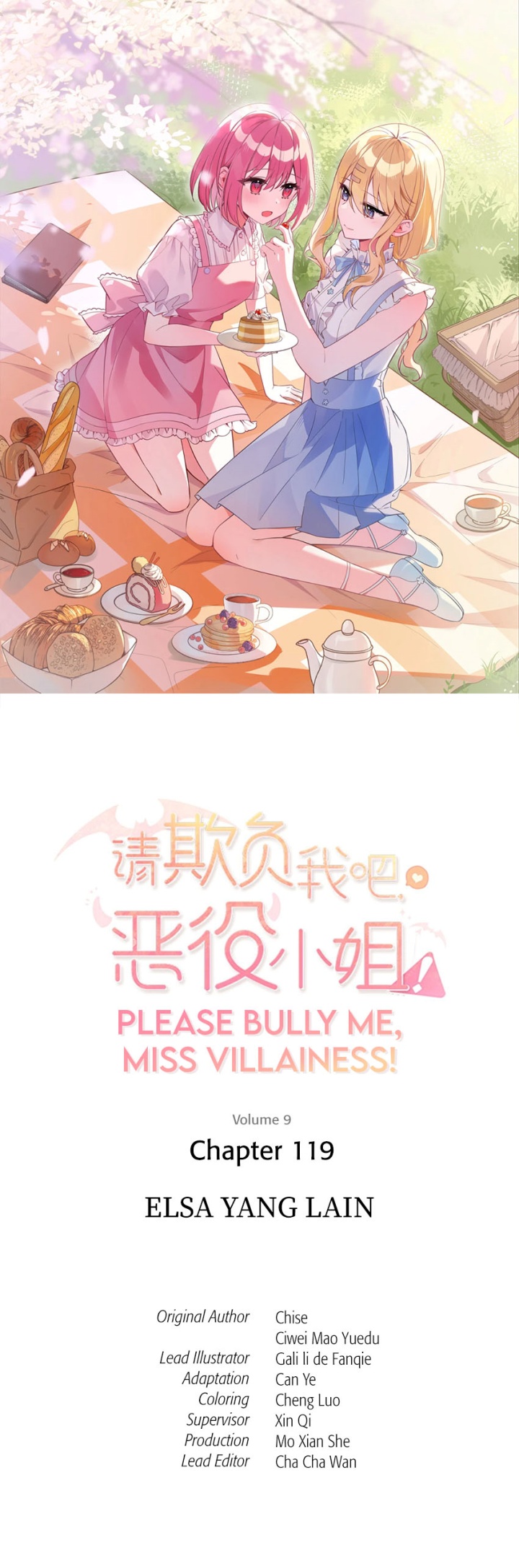 Baca Manhua Please Bully Me, Miss Villainess! Chapter 119 Gambar 2