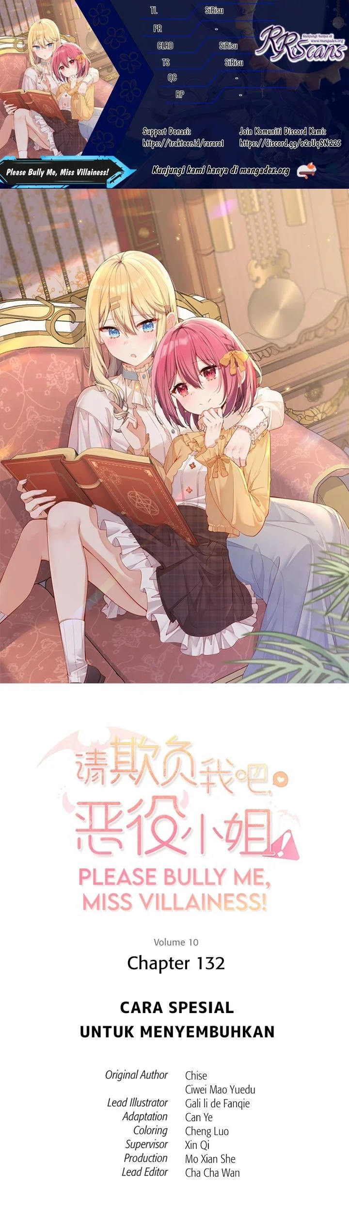 Komik Please Bully Me, Miss Villainess! Chapter 132 gambar nomor 1