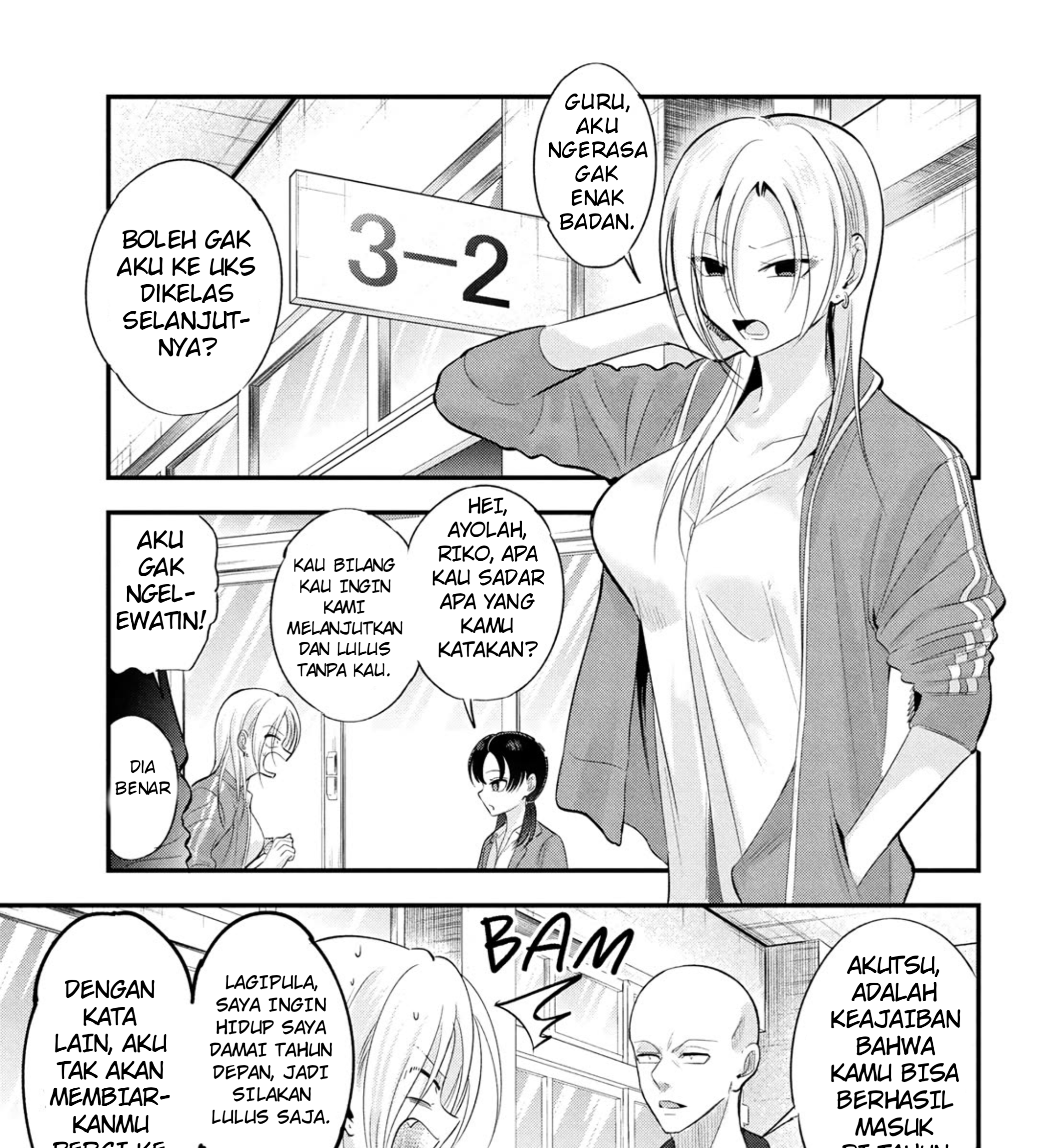 Baca Manga Please Go Home, Akutsu-san! Chapter 193 Gambar 2