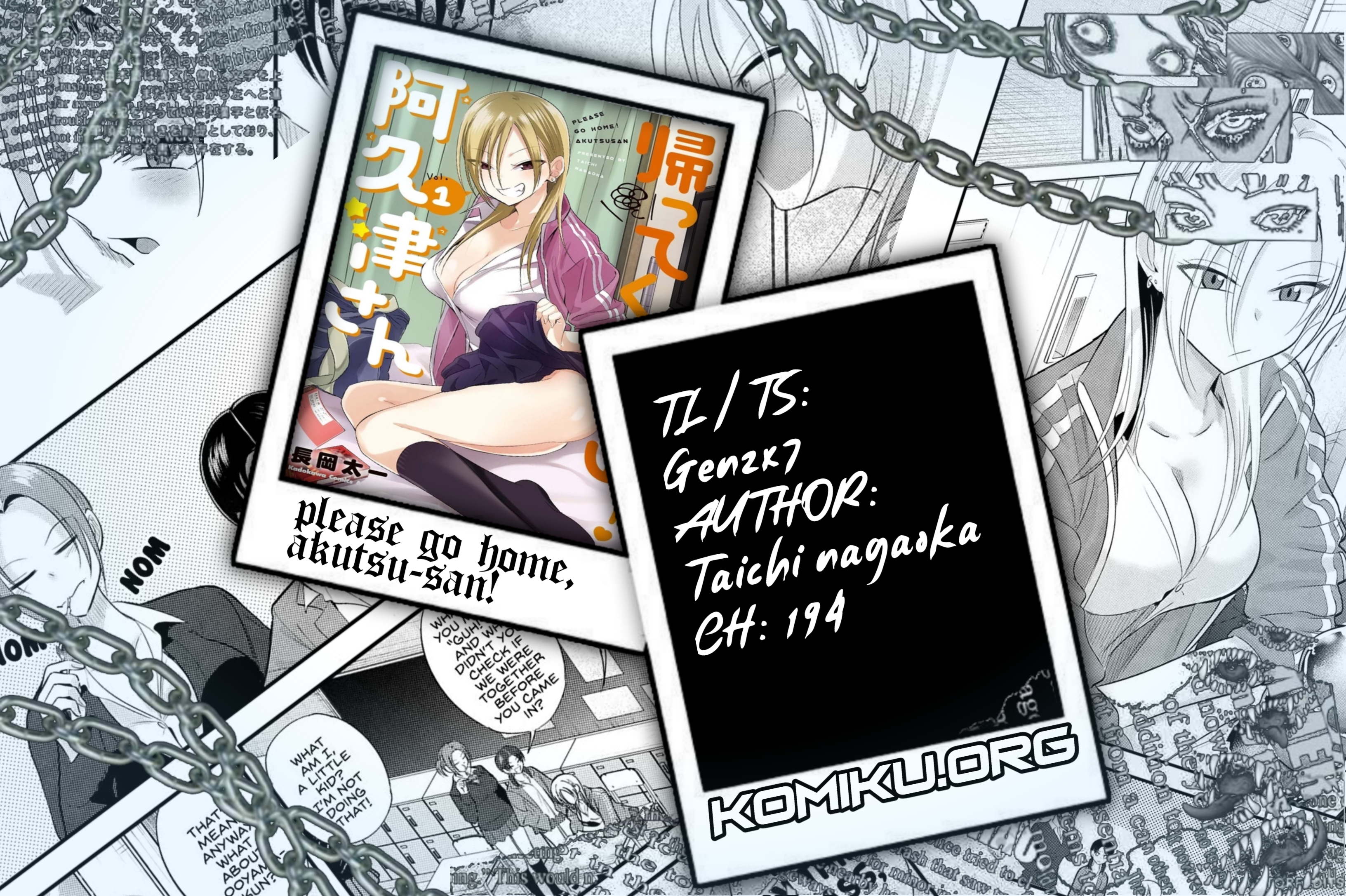 Baca Komik Please Go Home, Akutsu-san! Chapter 194 Gambar 1