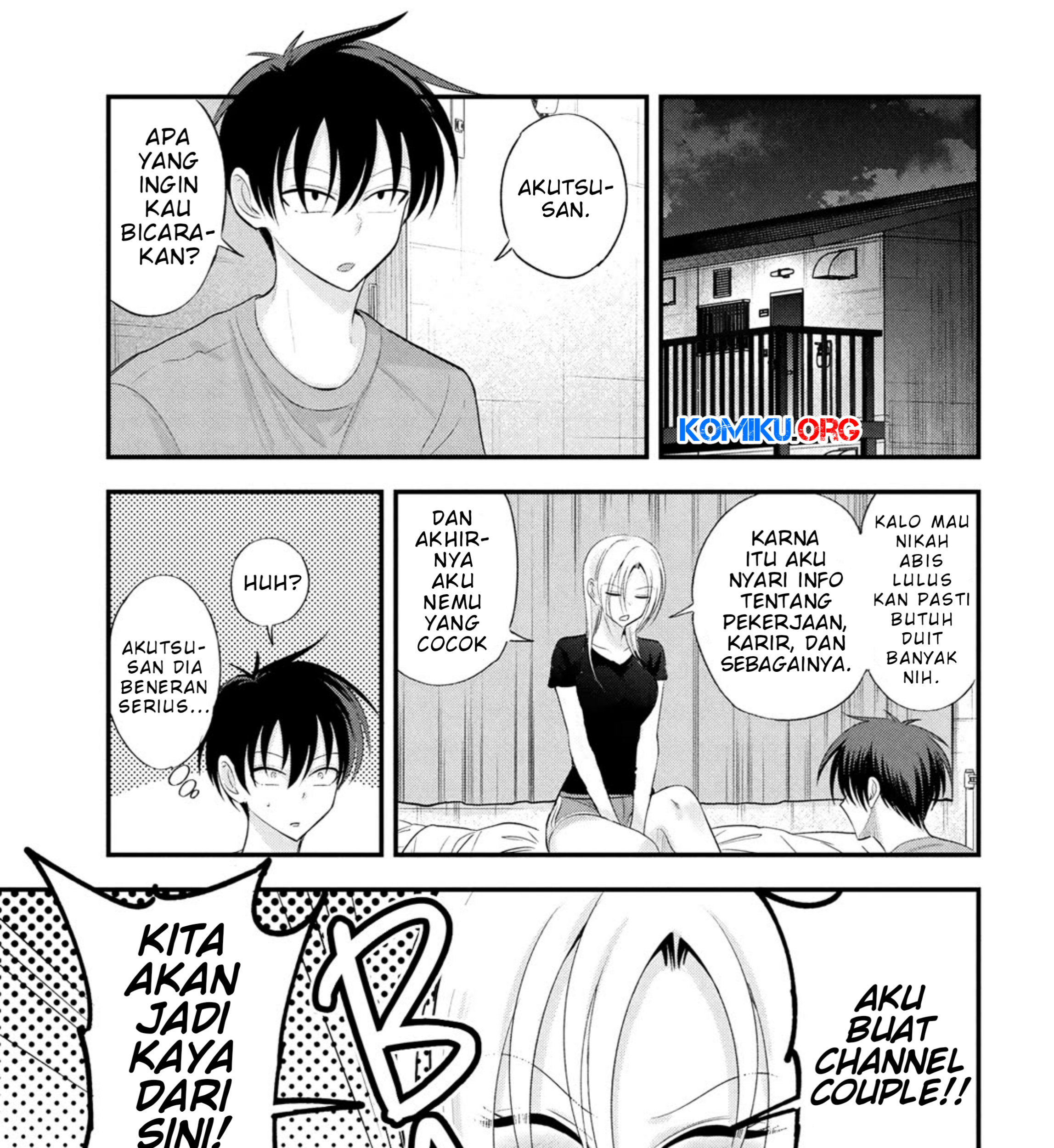 Baca Manga Please Go Home, Akutsu-san! Chapter 194 Gambar 2