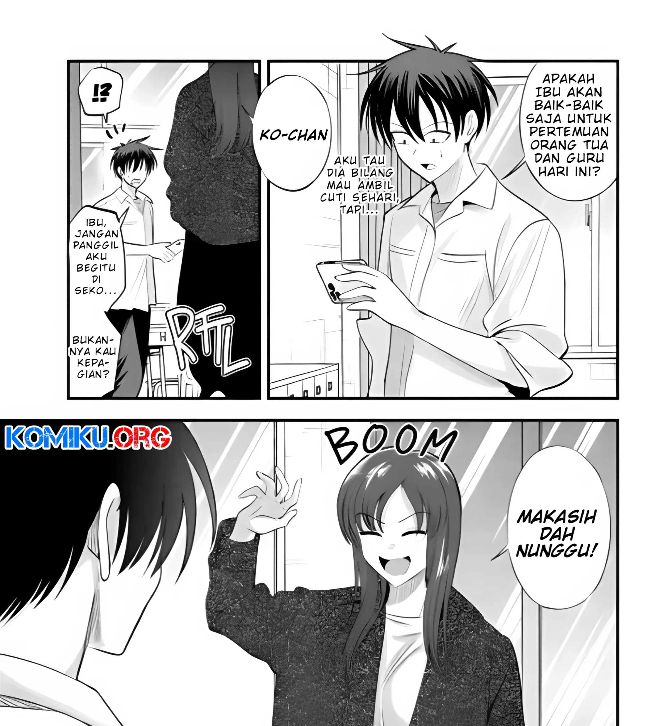 Baca Manga Please Go Home, Akutsu-san! Chapter 195 Gambar 2