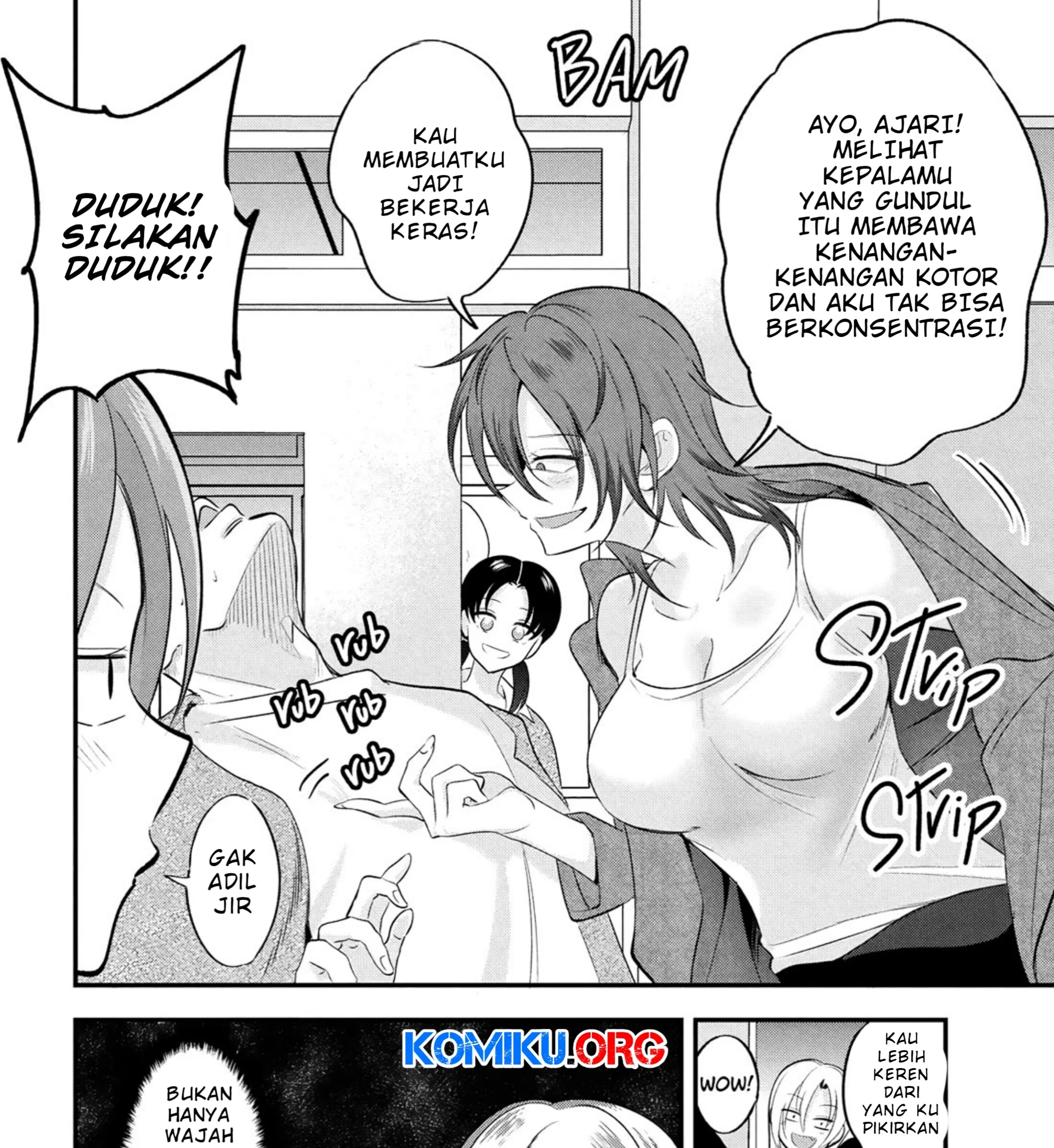 Please Go Home, Akutsu-san! Chapter 198.5 Gambar 8