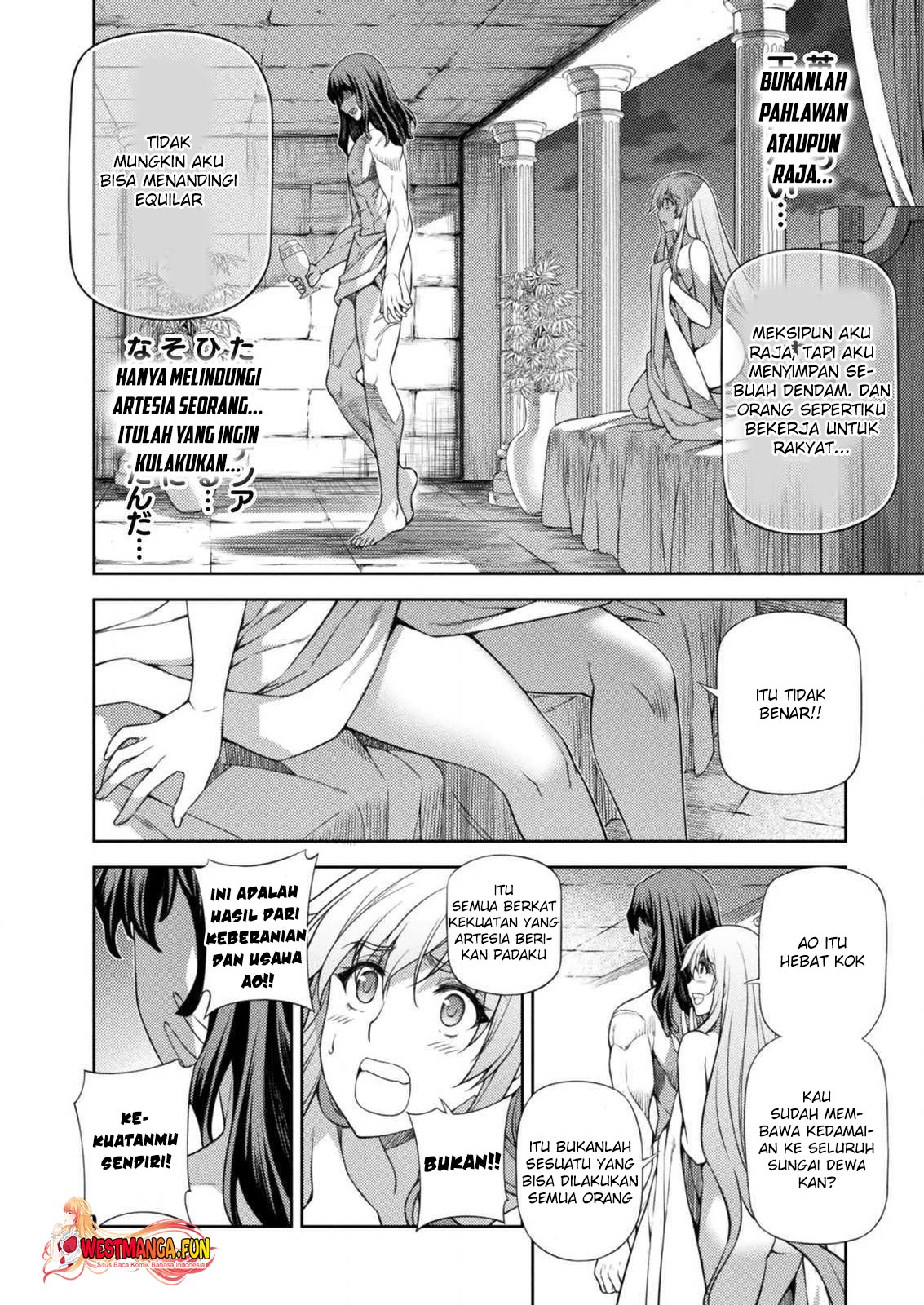 Ponkotsu megami no isekai sousei-roku Chapter 7 Gambar 38