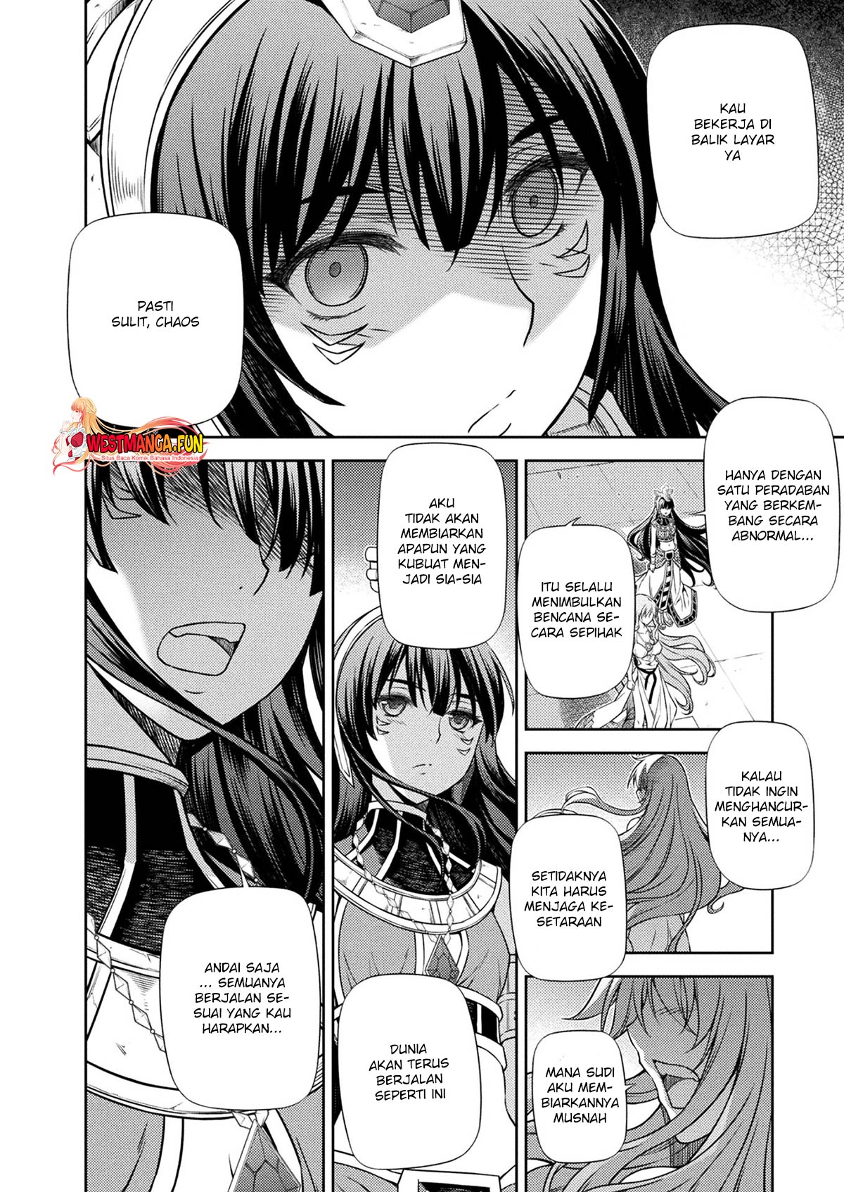 Ponkotsu megami no isekai sousei-roku Chapter 9 Gambar 28