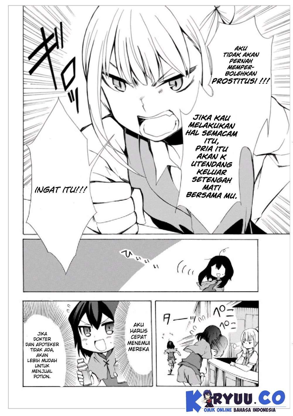 Baca Manga Potion-danomi de Ikinobimasu! Chapter 2.2 Gambar 2